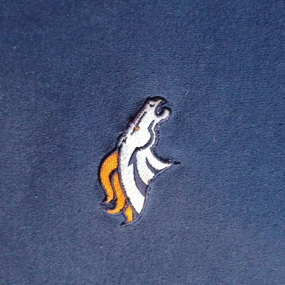 Reebok Denver Broncos Polo Shirt- Sz. Med - Picture 2 of 7